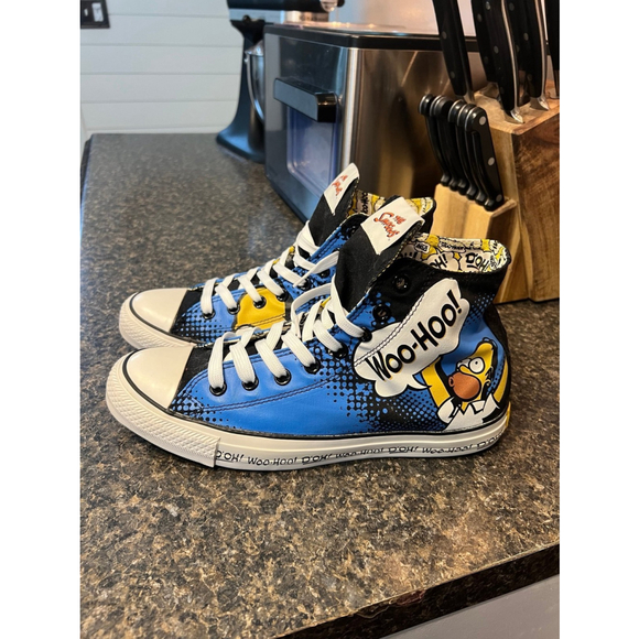 New The Simpsons x Chuck Taylor All Star High 'Homer D'oh!' - Picture 9 of 10